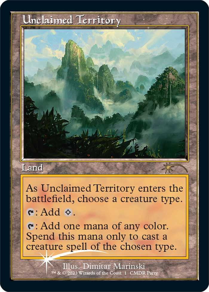 Unclaimed Territory (Retro) [Wizards Play Network 2023] MTG Single Magic: The Gathering    | Red Claw Gaming