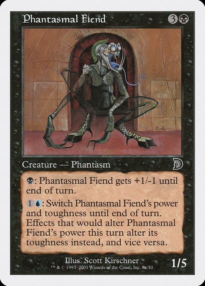 Phantasmal Fiend (Standing) [Deckmasters] MTG Single Magic: The Gathering    | Red Claw Gaming