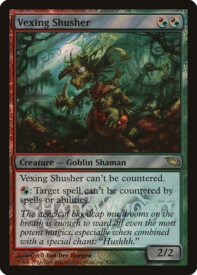 Vexing Shusher (Launch) [Shadowmoor Promos] MTG Single Magic: The Gathering    | Red Claw Gaming