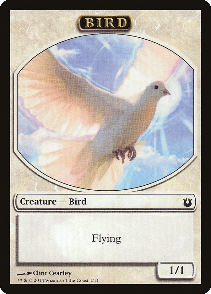 Bird Token (1/11) [Born of the Gods Tokens] MTG Single Magic: The Gathering    | Red Claw Gaming