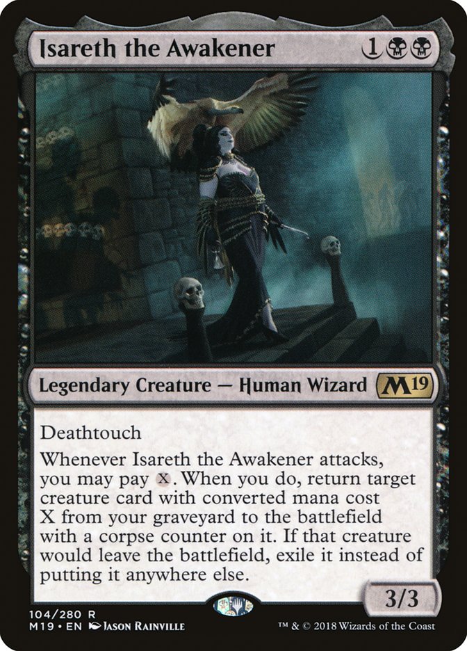 Isareth the Awakener [Core Set 2019] MTG Single Magic: The Gathering    | Red Claw Gaming