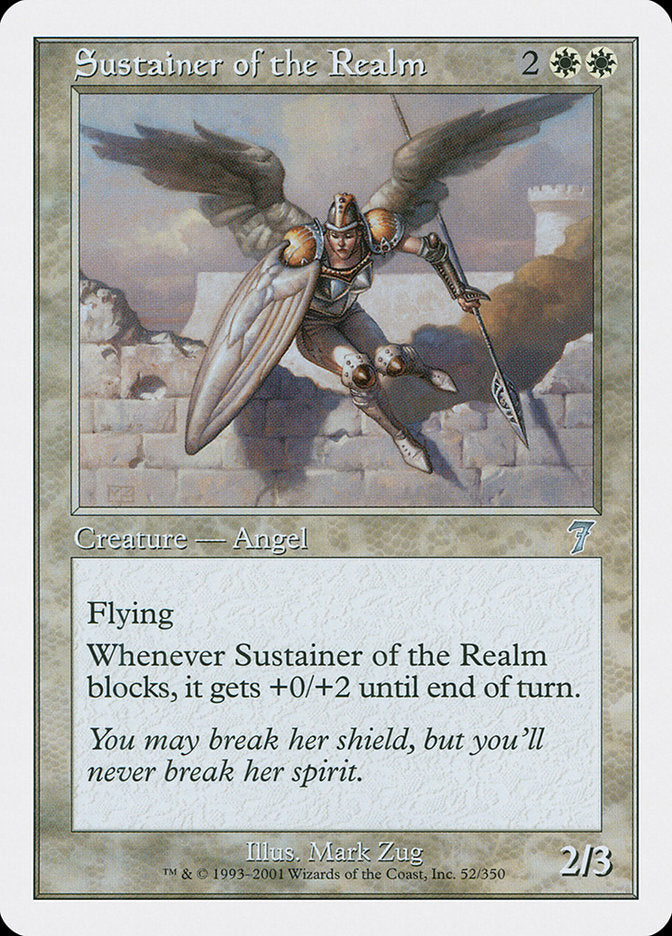 Sustainer of the Realm [Seventh Edition] MTG Single Magic: The Gathering    | Red Claw Gaming