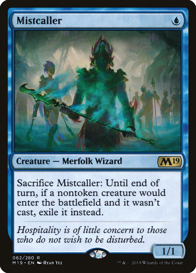 Mistcaller [Core Set 2019] MTG Single Magic: The Gathering    | Red Claw Gaming