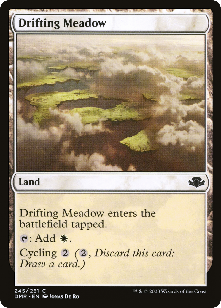 Drifting Meadow [Dominaria Remastered] MTG Single Magic: The Gathering    | Red Claw Gaming