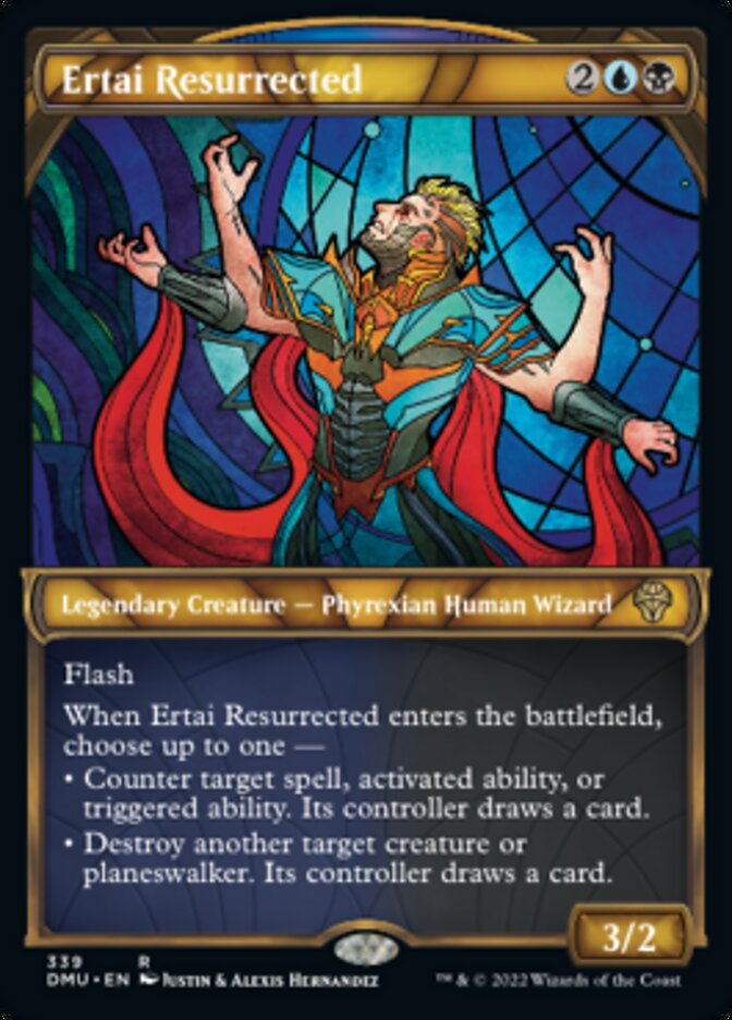 Ertai Resurrected (Showcase Textured) [Dominaria United] MTG Single Magic: The Gathering    | Red Claw Gaming