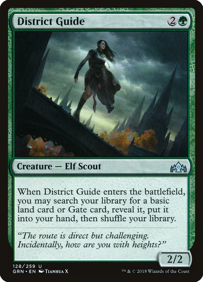 District Guide [Guilds of Ravnica] MTG Single Magic: The Gathering    | Red Claw Gaming