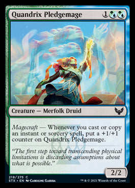 Quandrix Pledgemage [Strixhaven: School of Mages] MTG Single Magic: The Gathering    | Red Claw Gaming