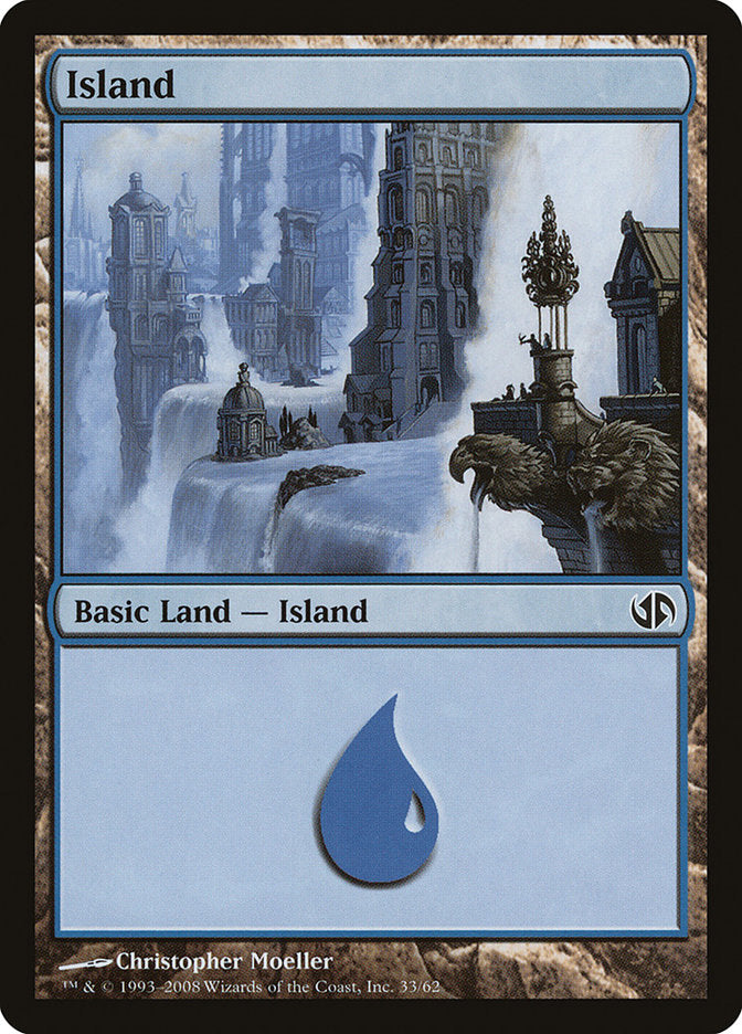 Island (33) [Duel Decks: Jace vs. Chandra] MTG Single Magic: The Gathering    | Red Claw Gaming