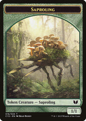 Elephant // Saproling Double-Sided Token [Commander 2015 Tokens] MTG Single Magic: The Gathering    | Red Claw Gaming