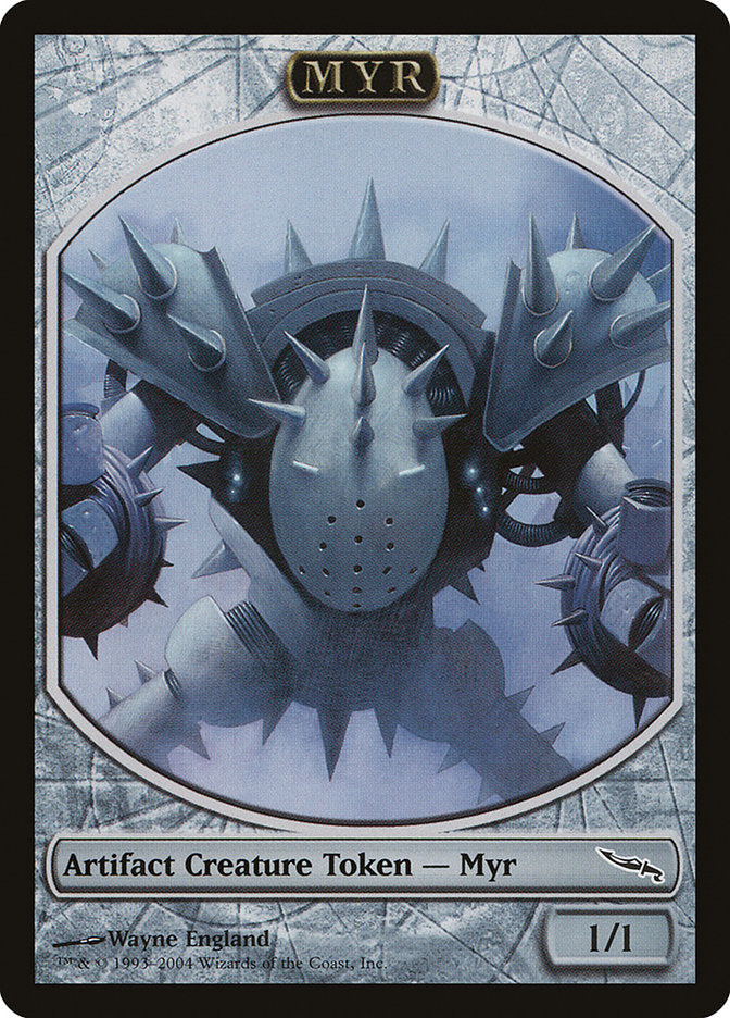 Myr Token [Magic Player Rewards 2004] MTG Single Magic: The Gathering    | Red Claw Gaming