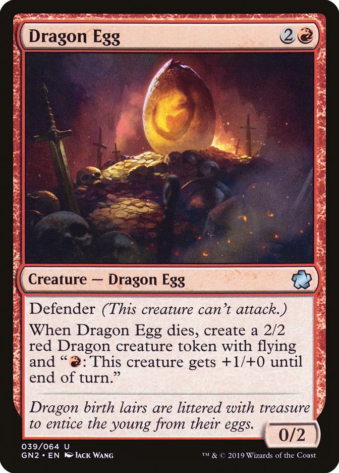 Dragon Egg [Game Night 2019] MTG Single Magic: The Gathering    | Red Claw Gaming