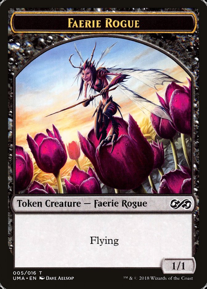 Faerie Rogue Token [Ultimate Masters Tokens] MTG Single Magic: The Gathering    | Red Claw Gaming