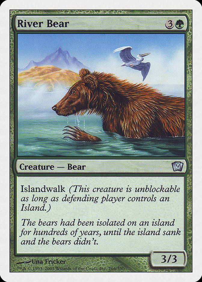 River Bear [Ninth Edition] MTG Single Magic: The Gathering    | Red Claw Gaming