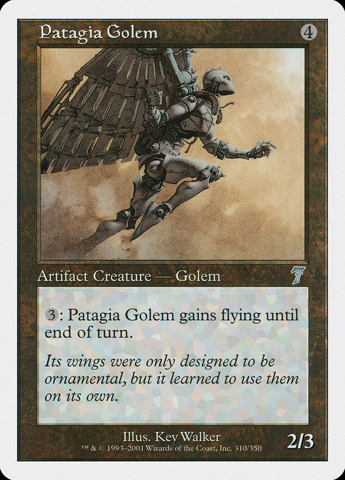 Patagia Golem [Seventh Edition] MTG Single Magic: The Gathering    | Red Claw Gaming
