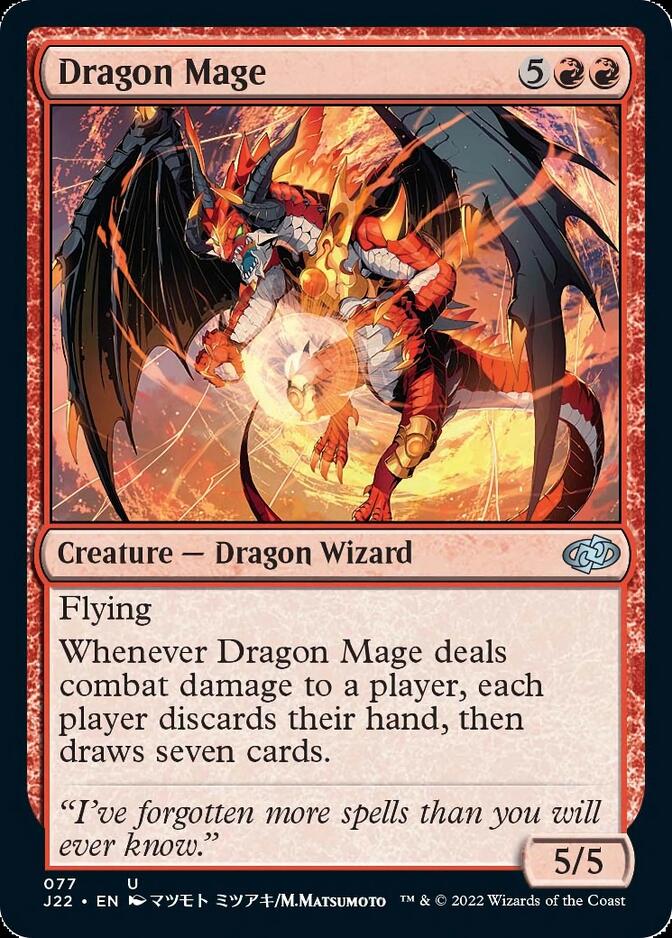 Dragon Mage [Jumpstart 2022] MTG Single Magic: The Gathering    | Red Claw Gaming