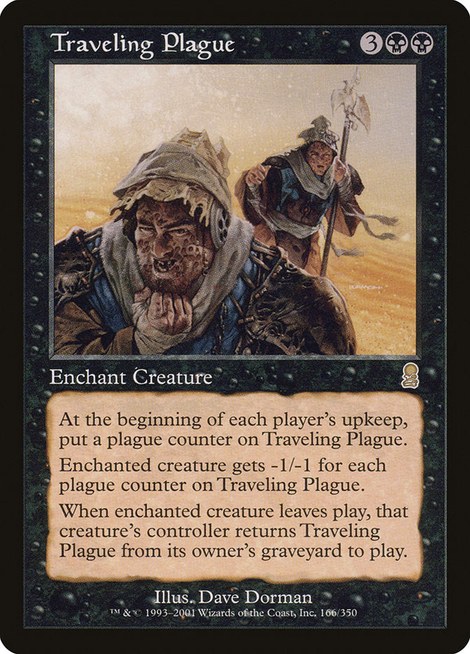 Traveling Plague [Odyssey] MTG Single Magic: The Gathering    | Red Claw Gaming