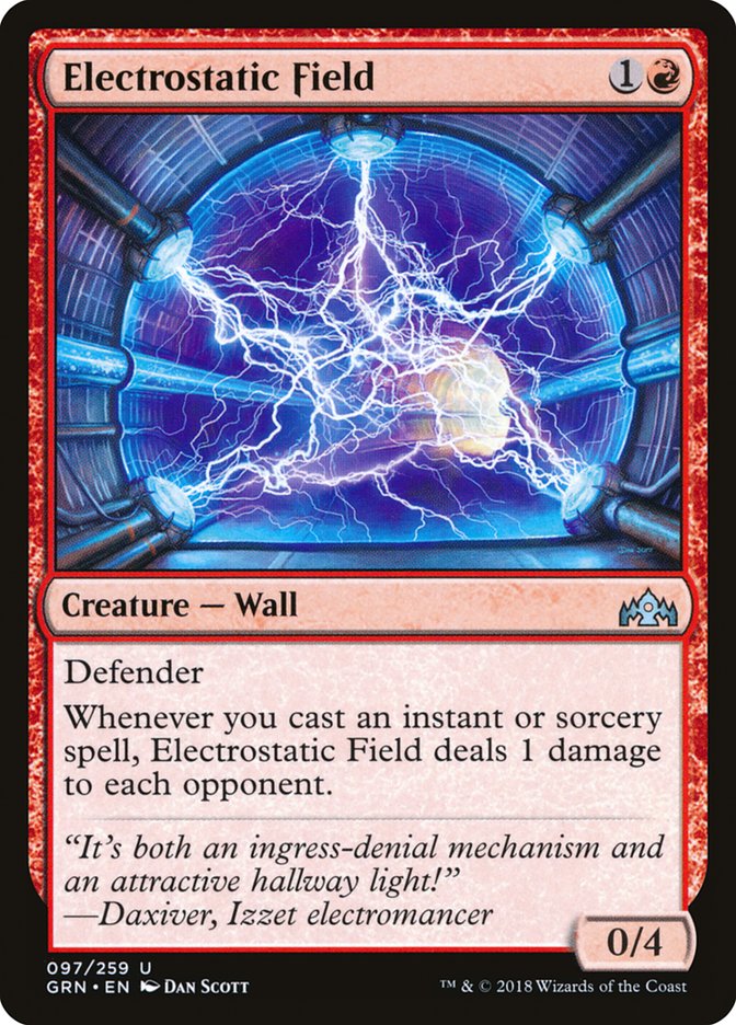 Electrostatic Field [Guilds of Ravnica] MTG Single Magic: The Gathering    | Red Claw Gaming