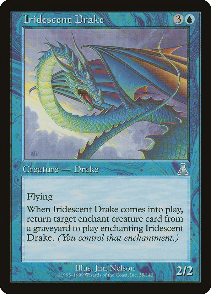 Iridescent Drake [Urza's Destiny] MTG Single Magic: The Gathering    | Red Claw Gaming