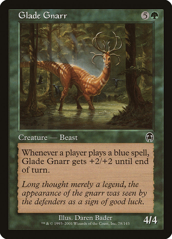 Glade Gnarr [Apocalypse] MTG Single Magic: The Gathering    | Red Claw Gaming