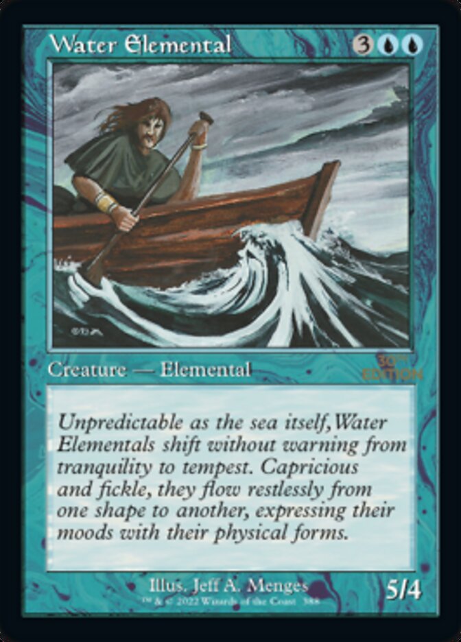 Water Elemental (Retro) [30th Anniversary Edition] MTG Single Magic: The Gathering    | Red Claw Gaming