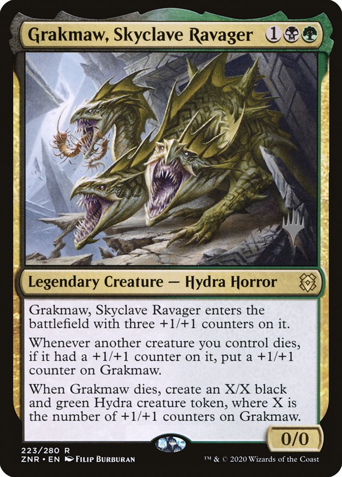 Grakmaw, Skyclave Ravager (Promo Pack) [Zendikar Rising Promos] MTG Single Magic: The Gathering    | Red Claw Gaming