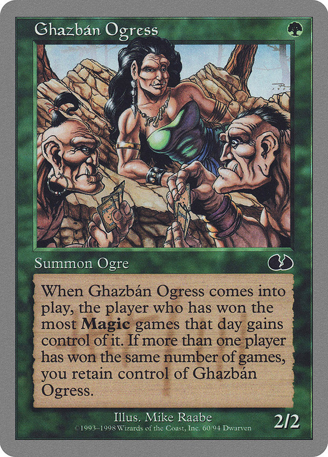 Ghazban Ogress [Unglued] MTG Single Magic: The Gathering    | Red Claw Gaming