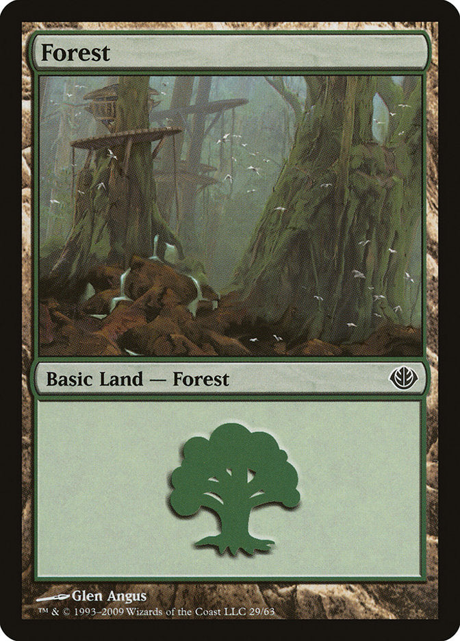 Forest (29) [Duel Decks: Garruk vs. Liliana] MTG Single Magic: The Gathering    | Red Claw Gaming