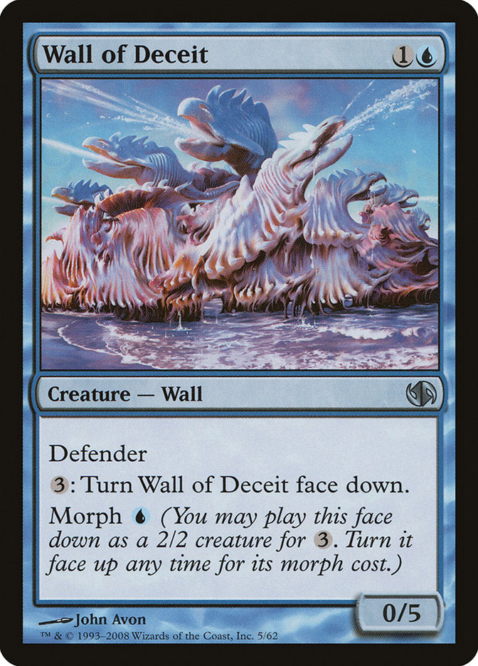 Wall of Deceit [Duel Decks: Jace vs. Chandra] MTG Single Magic: The Gathering    | Red Claw Gaming