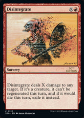 Disintegrate [30th Anniversary Edition] MTG Single Magic: The Gathering    | Red Claw Gaming