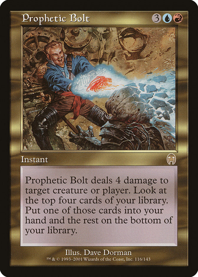 Prophetic Bolt [Apocalypse] MTG Single Magic: The Gathering    | Red Claw Gaming