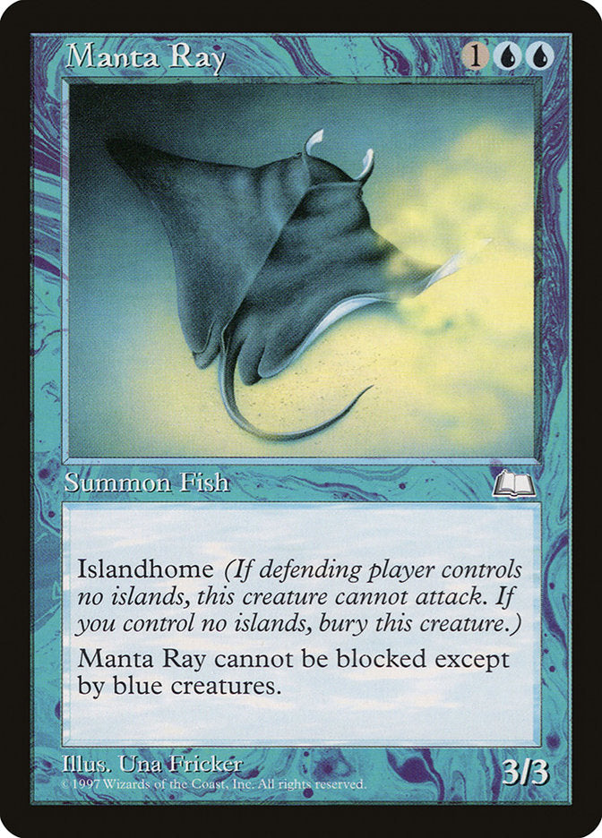 Manta Ray [Weatherlight] MTG Single Magic: The Gathering    | Red Claw Gaming