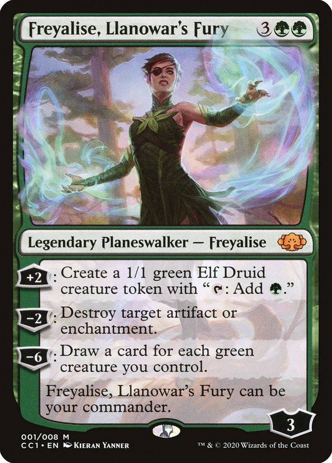 Freyalise, Llanowar's Fury [Commander Collection: Green] MTG Single Magic: The Gathering    | Red Claw Gaming