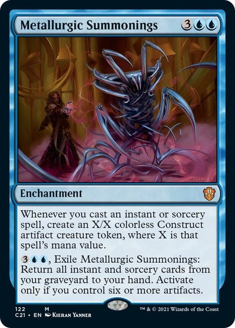 Metallurgic Summonings [Commander 2021] MTG Single Magic: The Gathering    | Red Claw Gaming