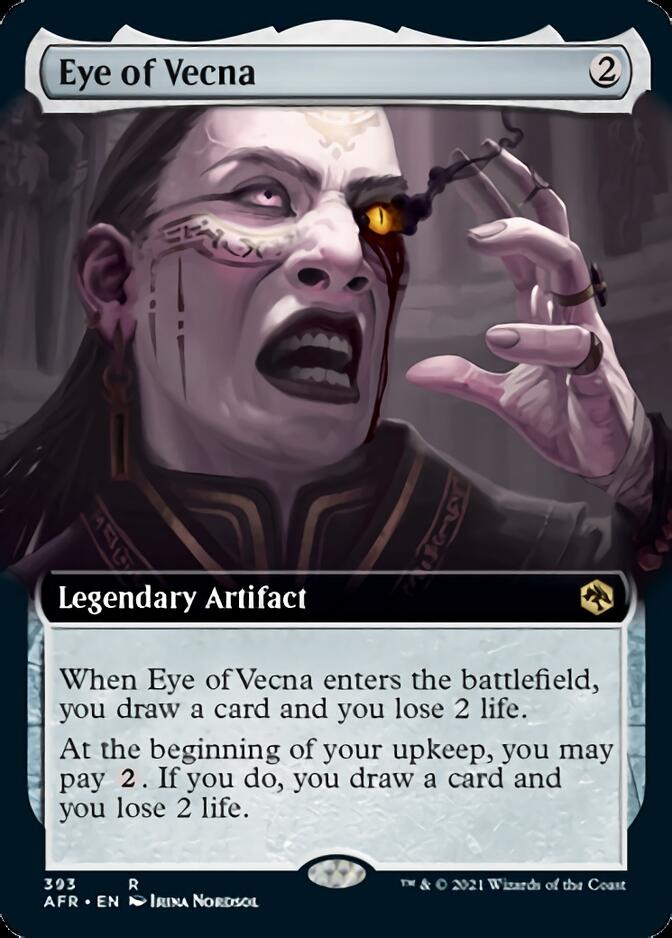 Eye of Vecna (Extended Art) [Dungeons & Dragons: Adventures in the Forgotten Realms] MTG Single Magic: The Gathering    | Red Claw Gaming