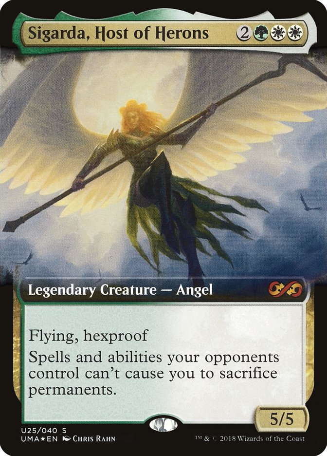 Sigarda, Host of Herons (Topper) [Ultimate Masters Box Topper] MTG Single Magic: The Gathering    | Red Claw Gaming