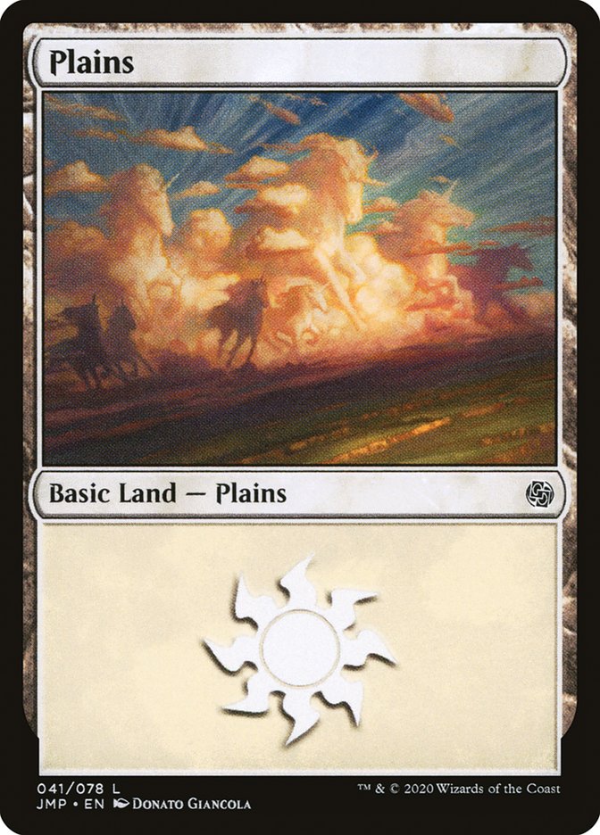 Plains (41) [Jumpstart] MTG Single Magic: The Gathering    | Red Claw Gaming