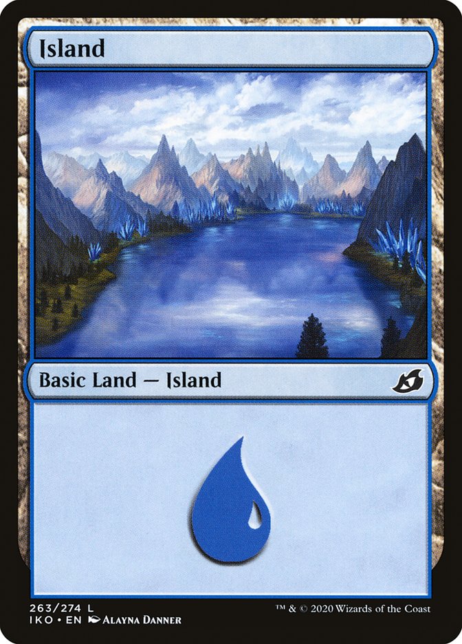 Island (263) [Ikoria: Lair of Behemoths] MTG Single Magic: The Gathering    | Red Claw Gaming