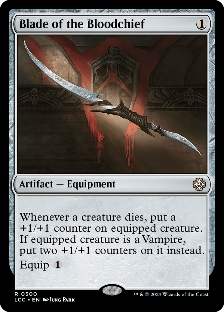 Blade of the Bloodchief [The Lost Caverns of Ixalan Commander] MTG Single Magic: The Gathering    | Red Claw Gaming