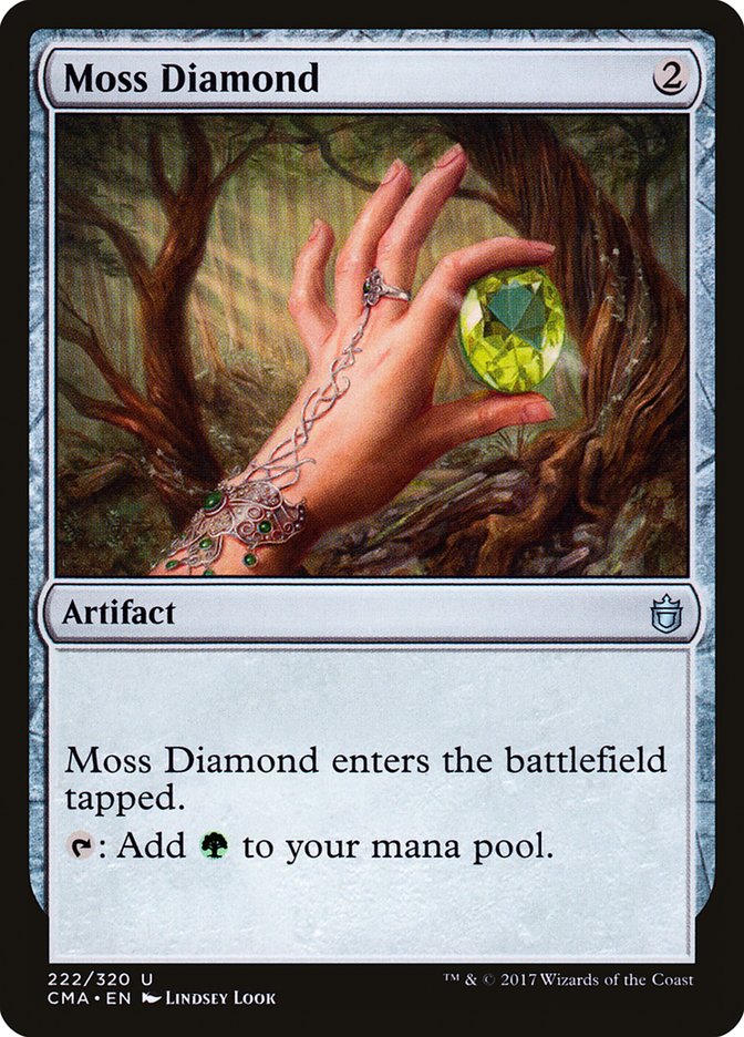 Moss Diamond [Commander Anthology] MTG Single Magic: The Gathering    | Red Claw Gaming