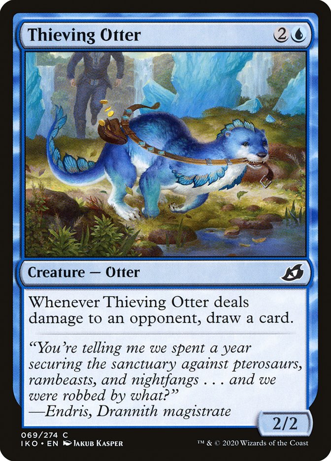 Thieving Otter [Ikoria: Lair of Behemoths] MTG Single Magic: The Gathering    | Red Claw Gaming