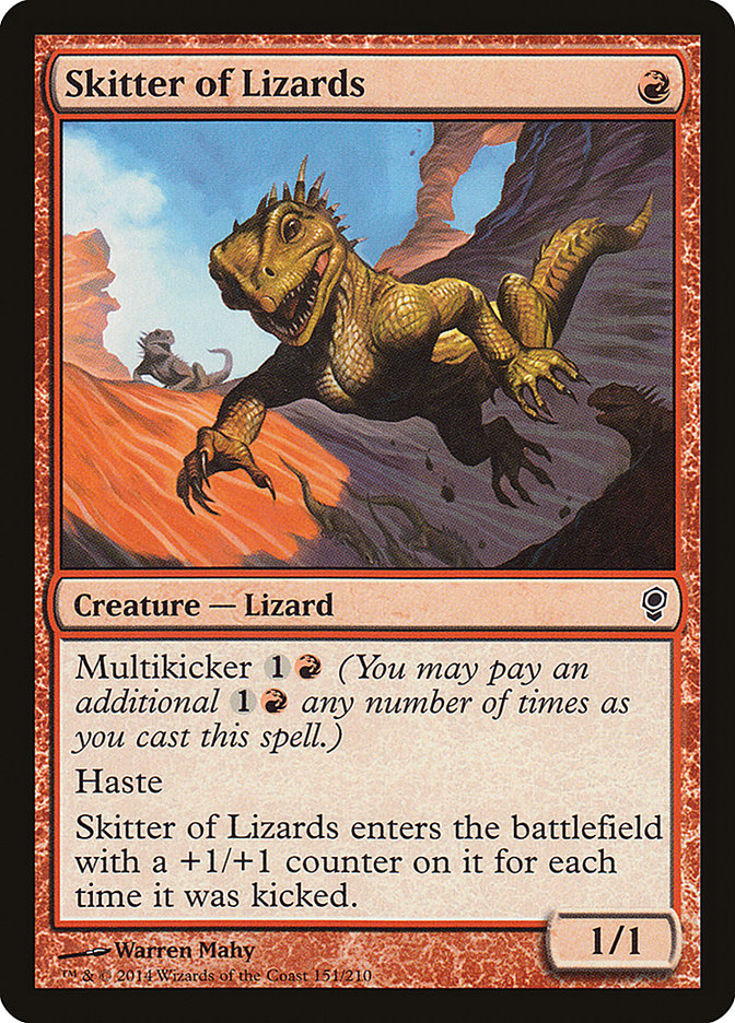 Skitter of Lizards [Conspiracy] MTG Single Magic: The Gathering    | Red Claw Gaming