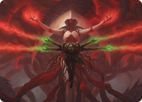 All Will Be One Art Card [Phyrexia: All Will Be One Art Series] MTG Single Magic: The Gathering    | Red Claw Gaming