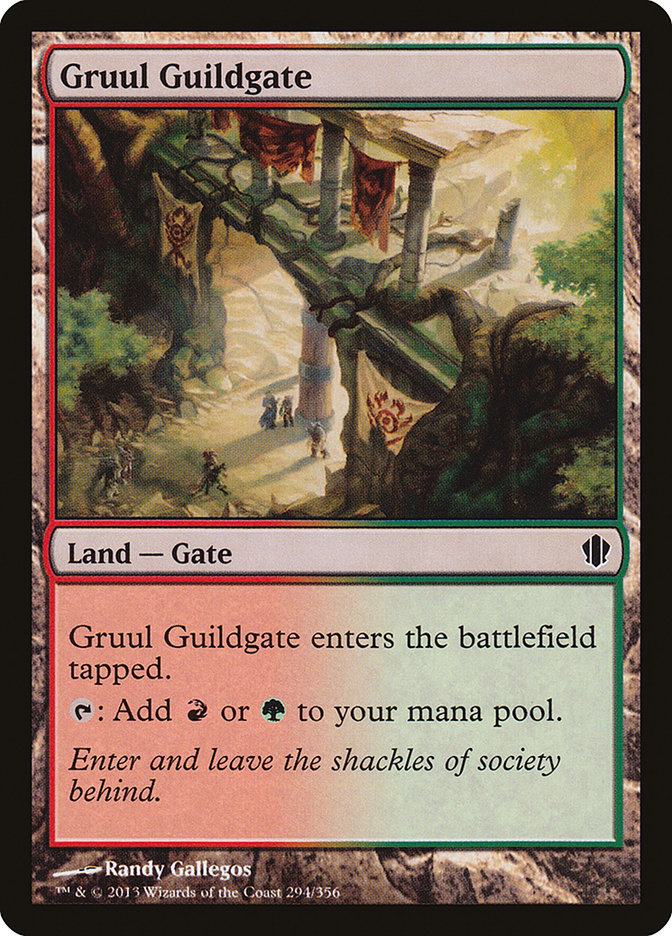 Gruul Guildgate [Commander 2013] MTG Single Magic: The Gathering    | Red Claw Gaming