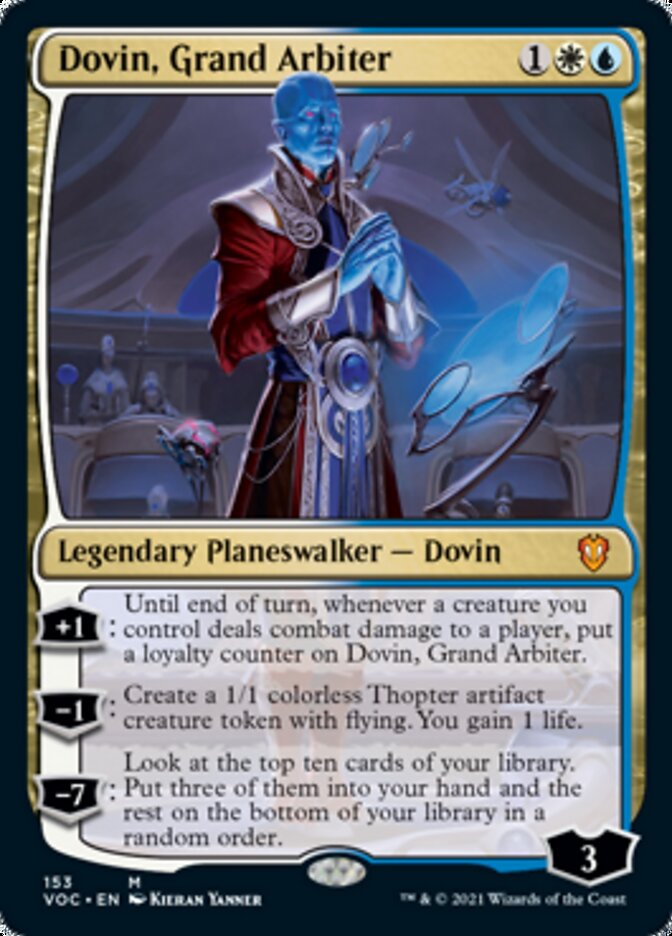 Dovin, Grand Arbiter [Innistrad: Crimson Vow Commander] MTG Single Magic: The Gathering    | Red Claw Gaming