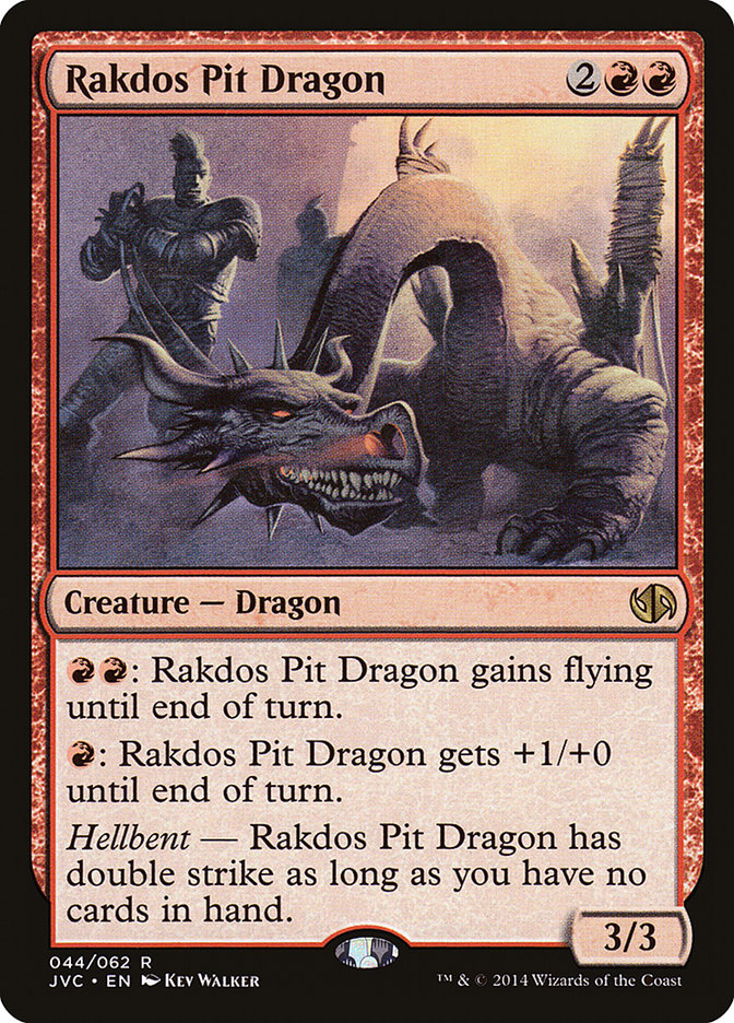 Rakdos Pit Dragon [Duel Decks Anthology] MTG Single Magic: The Gathering    | Red Claw Gaming