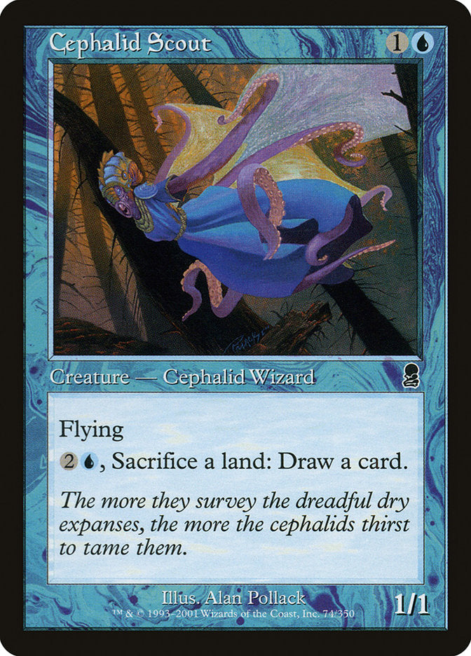 Cephalid Scout [Odyssey] MTG Single Magic: The Gathering    | Red Claw Gaming