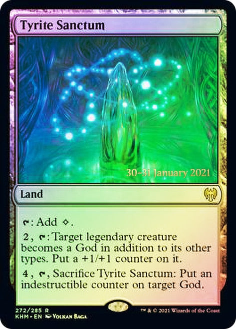 Tyrite Sanctum [Kaldheim Prerelease Promos] MTG Single Magic: The Gathering    | Red Claw Gaming