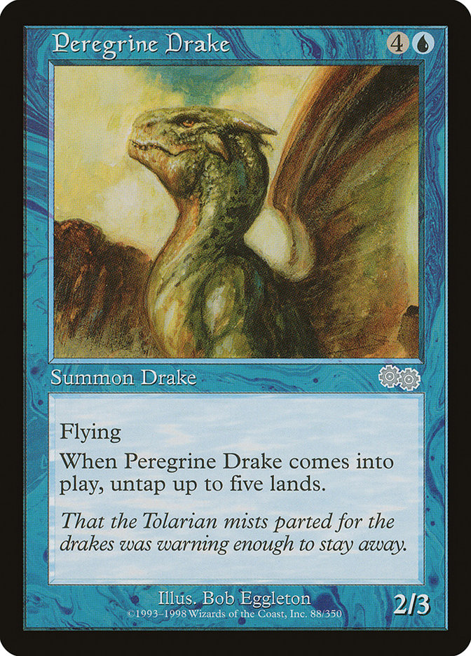 Peregrine Drake [Urza's Saga] MTG Single Magic: The Gathering    | Red Claw Gaming