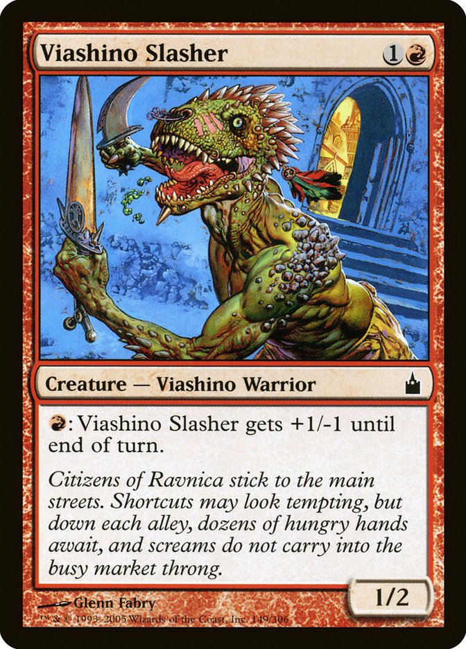 Viashino Slasher [Ravnica: City of Guilds] MTG Single Magic: The Gathering    | Red Claw Gaming