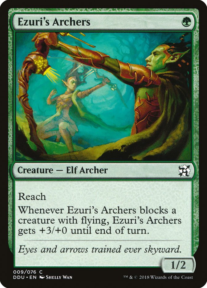 Ezuri's Archers [Duel Decks: Elves vs. Inventors] MTG Single Magic: The Gathering    | Red Claw Gaming